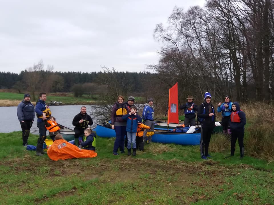 White water at Coleraine Cutts 